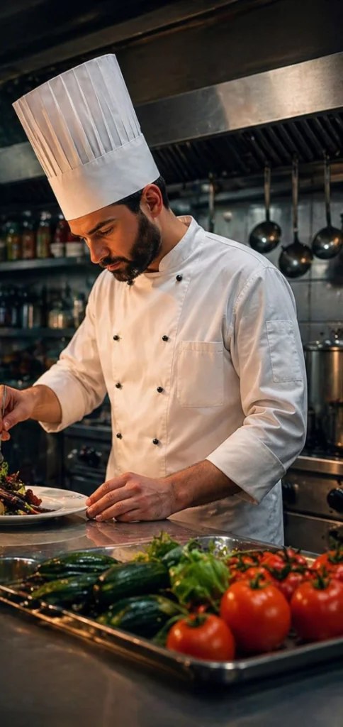 Chef preparando un pedido para Pim Pam Delivery